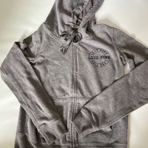 VS PINK zip up hoodie